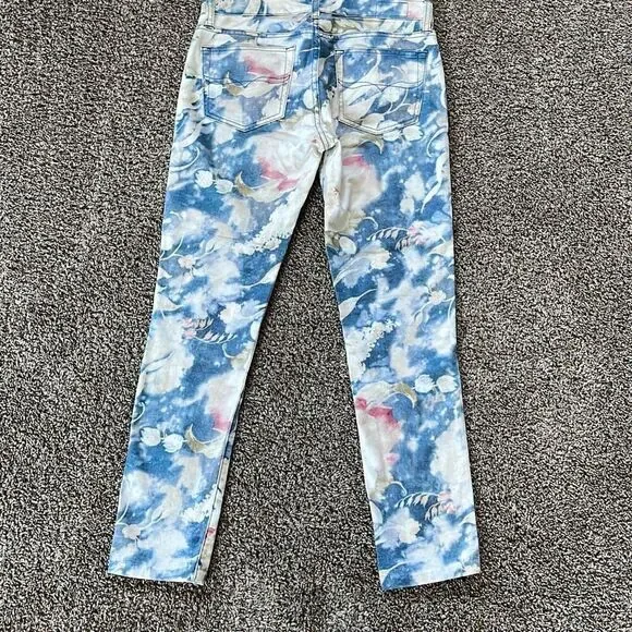Polo Ralph Lauren Tompkins floral tropical jeans authentic dungarees size 28 - Picture 10 of 14